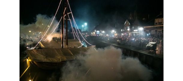 herdenking 2016 watersnoodramp 1916 Spakenburg
