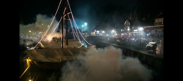 herdenking 2016 watersnoodramp 1916 Spakenburg