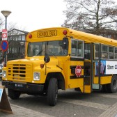 De Amerikaanse schoolbus als Campagnebus